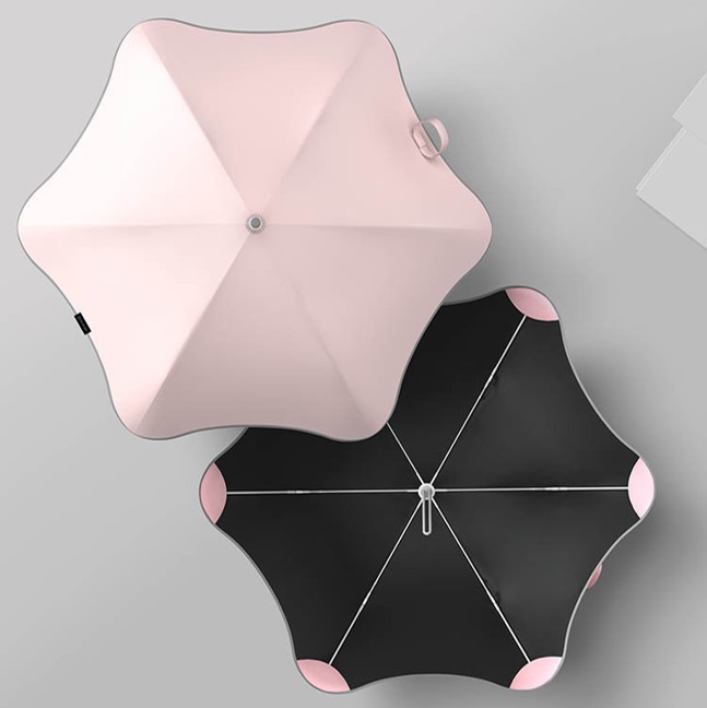 Flower-Shaped Straight Umbrella